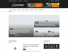 Tablet Screenshot of jackfroot.com